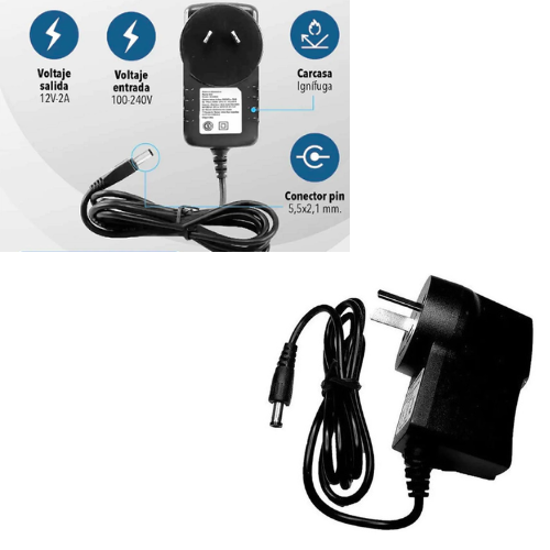 FUENTE SWITCHING ALIMENTACION 12V 2AMP 5.5X2.1MM ARRIS