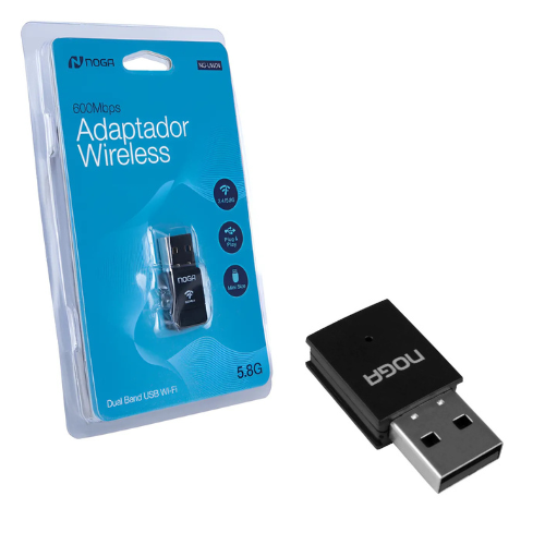 ANTENA WIFI USB 2.4/5.8G DUAL BAND USB WI-FI PLACA DE RED 600MBPS