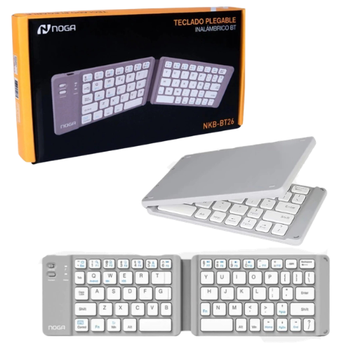MINI TECLADO BLUETOOTH INALAMBRICO PORTATIL PLEGABLE