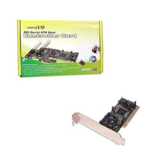 TARJETA CONTROLADORA PLACA PCI SIL3114 CON IMAGEN DE SILICIO SATA DE 4 CANALES