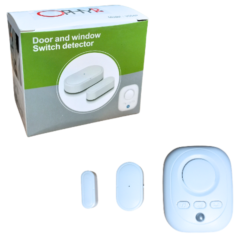 SENSOR MAGNETICO ALARMA PUERTA VENTANA V034P A PILA