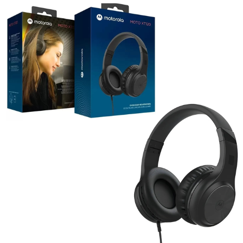 AURICULAR MOTOROLA VINCHA CON MICROFONO CABLE NEGRO