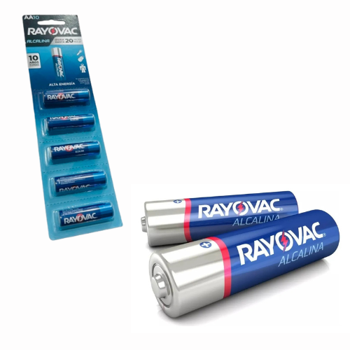 BLISTER POR 5 PILA AA RAYOVAC ALCALINA