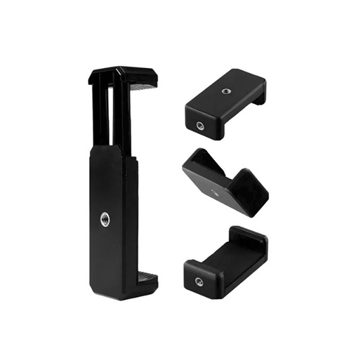 SOPORTE ADAPTADOR DE CELULAR A TRIPODE MONOPIE ROSCA UNIVERSAL EXPANDIBLE 10CM