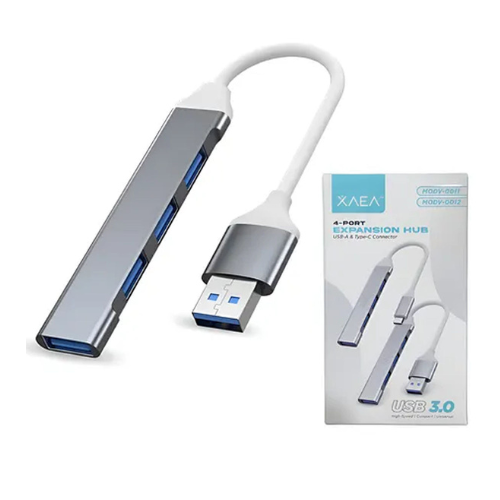 HUB USB 4 PUERTOS USB 3.0 XAEA MODV-0011