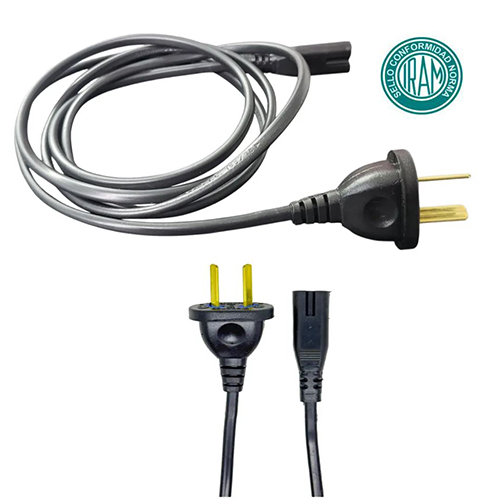 CABLE INTERLOCK 2 RANURAS TIPO 8 INFINITO RADIO 1.8MTS CERTIFICADO POR IRAM