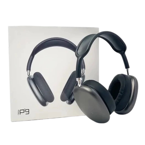 AURICULAR BLUETOOTH VINCHA MANOS LIBRES MICROFONO P9 NEGRO