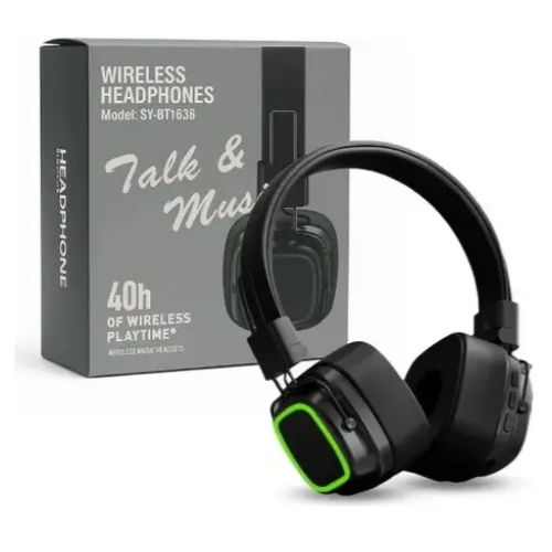 AURICULAR BLUETOOTH INALAMBRICO CONTROL VOL /PAUSA NEGRO