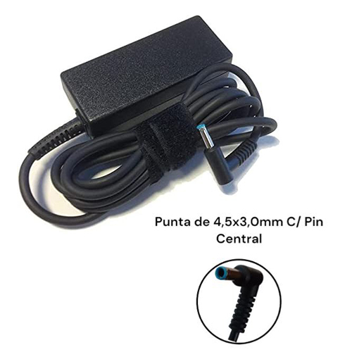 FUENTE CARGADOR NOTEBOOK HP 65W ENT 1.7A SALIDA 19.5V/3.33A