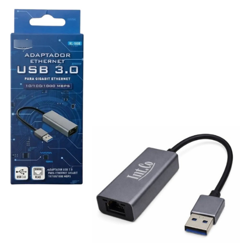 ADAPTADOR USB MACHO 3.0 A RJ45 LAN RED 100MBPS INT.CO