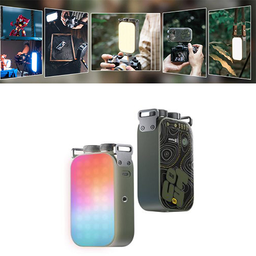 LUZ DE VIDEO RGB PHOTOOLEX 3 INTENSIDAD COLOR TEMPERATURA RECARGABLE TIPO C