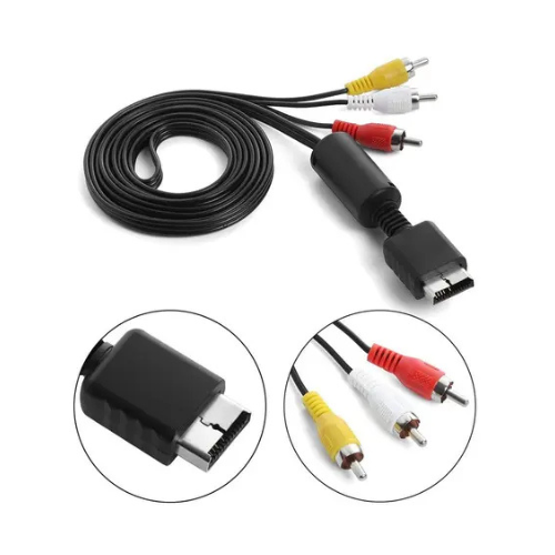 CABLE AUDIO Y VIDEO PARA PLAY STATION 2 AVPS2R PS2 1.8M