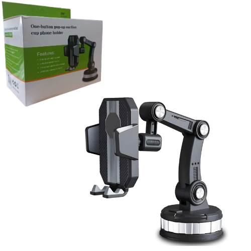 SOPORTE HOLDER CELULAR AUTO ROTACION 360 REFORZADO CALIDAD