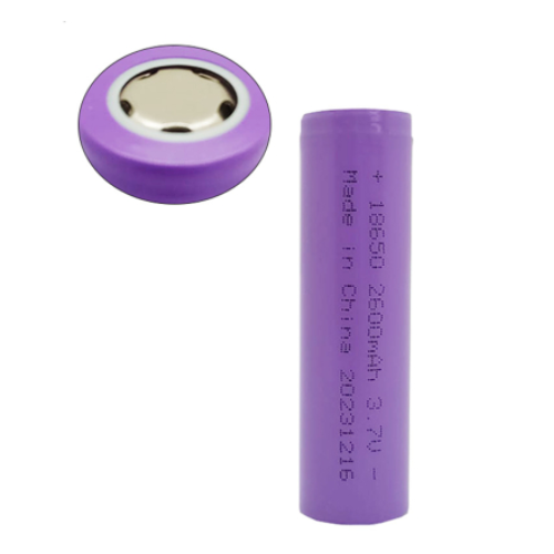 PILA BATERIA RECARGABLE 18650 2600 MAH 3.7V 65X18MM