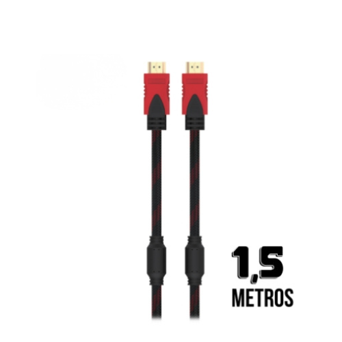 CABLE HDMI A HDMI M/M 1.5 METROS XC-FH1501 MALLADO CON FILTRO HDTV