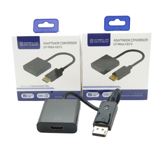 ADAPTADOR DISPLAYPORT MACHO A HDMI HEMBRA CAJA