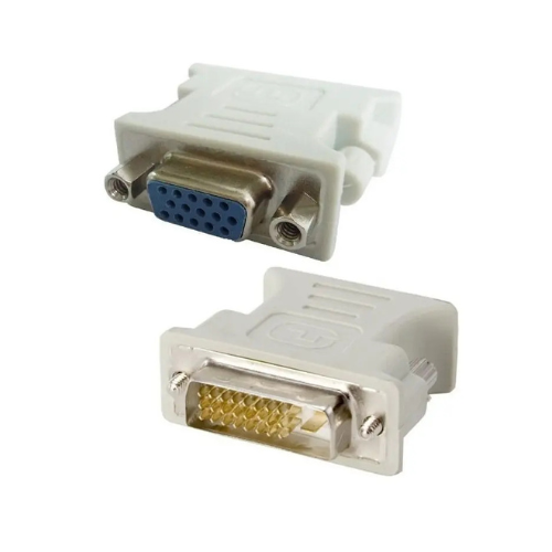 ADAPTADOR DVI 24+1 MACHO A VGA HEMBRA