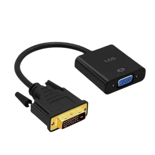 ADAPTADOR CONVERTIDOR ACTIVO DVI 24+1 A VGA
