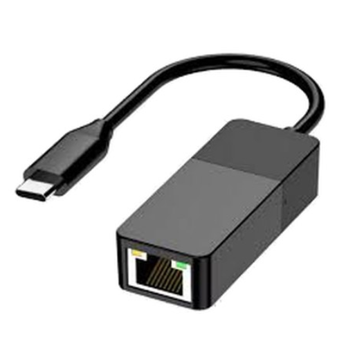 ADAPTADOR TIPO C 3.0 MACHO A RJ45 LAN RED 100MBPS
