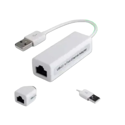 ADAPTADOR USB 2.0 A RED LAN RJ45 100MBPS