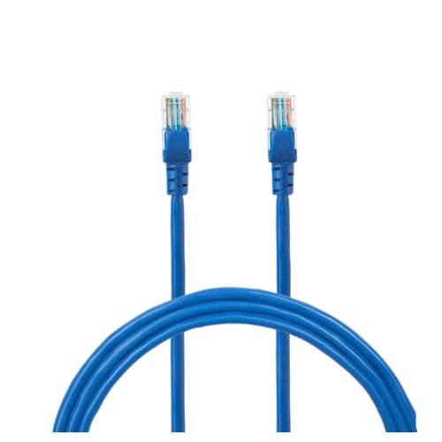 CABLE DE RED UTP 1 MTS PATCH CORD CAT5 AZUL