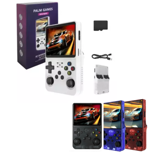 CONSOLA VIDEO JUEGOS 64GB PANTALLA R39S JUEGOS RETRO CON JOYSTICK PALM GAMES