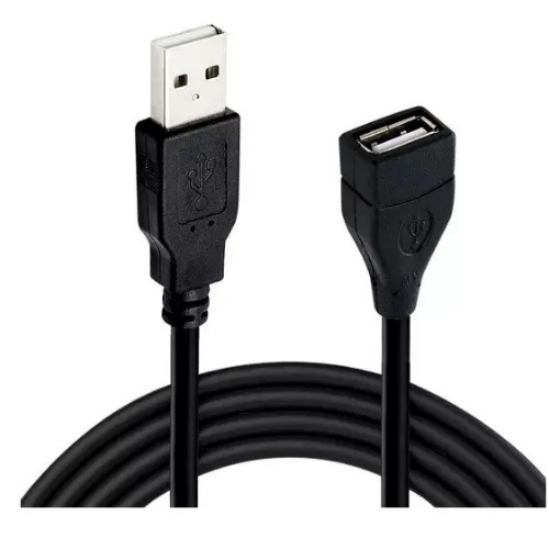 CABLE PROLONGADOR ALARGUE EXTENSION USB 2.0 MACHO A USB HEMBRA 5 METROS