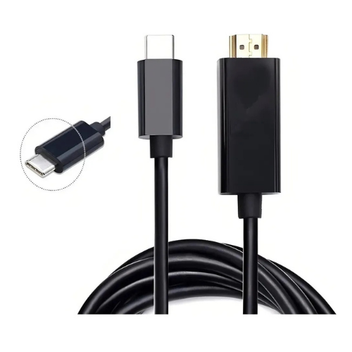CABLE ADAPTADOR USB TIPO C MACHO A HDMI MACHO 3MTS