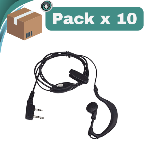 PACK X 10 ##AURICULAR HANDY MANOS LIBRES BAOFENG