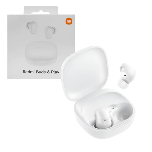 AURICULAR BLUETOOTH XIAOMI REDMI BUDS 6 PLAY BLANCO