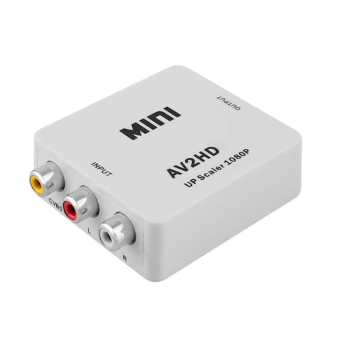 CONVERSOR ADAPTADOR ENTRADA 3 RCA A SALIDA HDMI HEMBRA