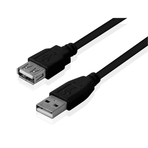CABLE EXTENSION PROLONGADOR ALARGUE USB MACHO A HEMBRA 2.0 1.5 MTS