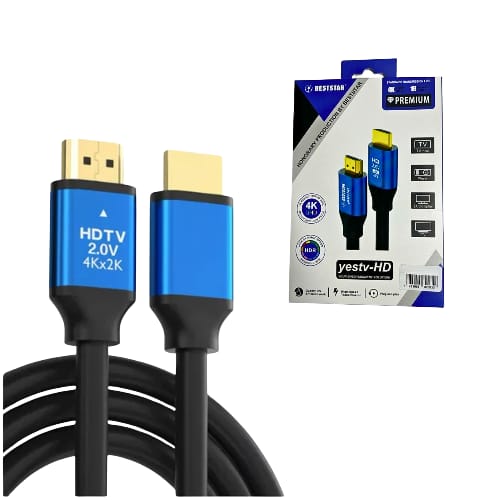 CABLE HDMI A HDMI MACHO MACHO 1.5 METROS 4K 2160P ULTRA HD