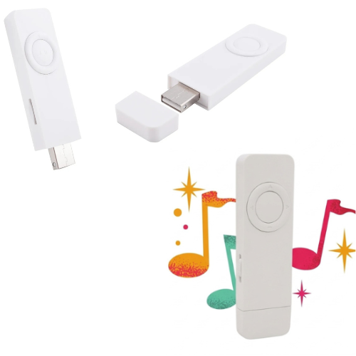 REPRODUCTOR MP3 32 GB MEMORIA MICRO INCLUIDA FLASH USB ACCESORIOS RUFFO BLANCO