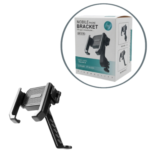 SOPORTE HOLDER DE CELULAR BRAZO MECANICO MOTO BICI BICICLETA SH-3176