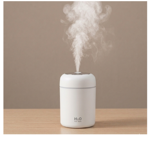AROMATIZADOR HUMIDIFICADOR DIFUSOR CON FILTRO BLANCO 300ML